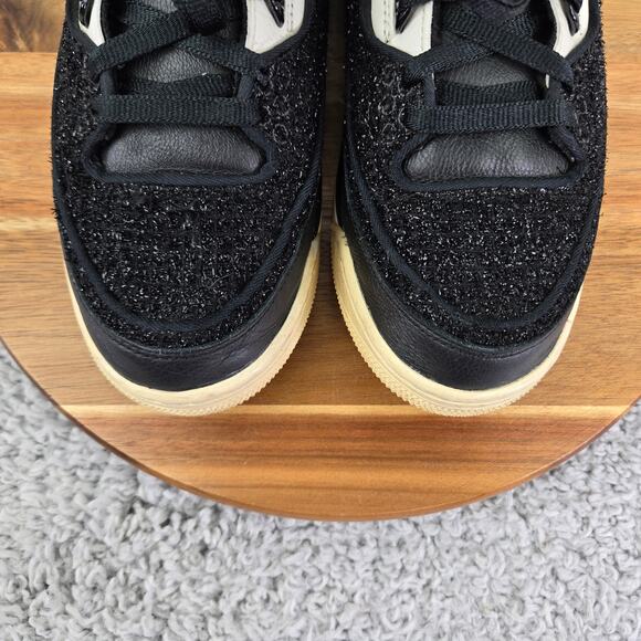 Jordan 3 Retro AWOK Vogue Anna Wintour Black Casual Sneaker Womens 10 BQ3195-001 - Picture 6 of 16